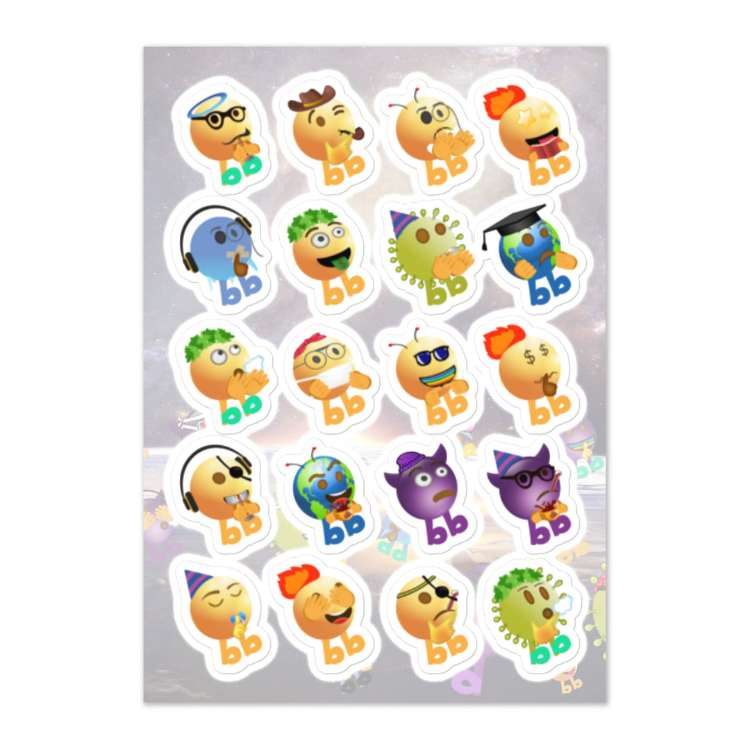 Megabb Buddy Stickers - Emojibb