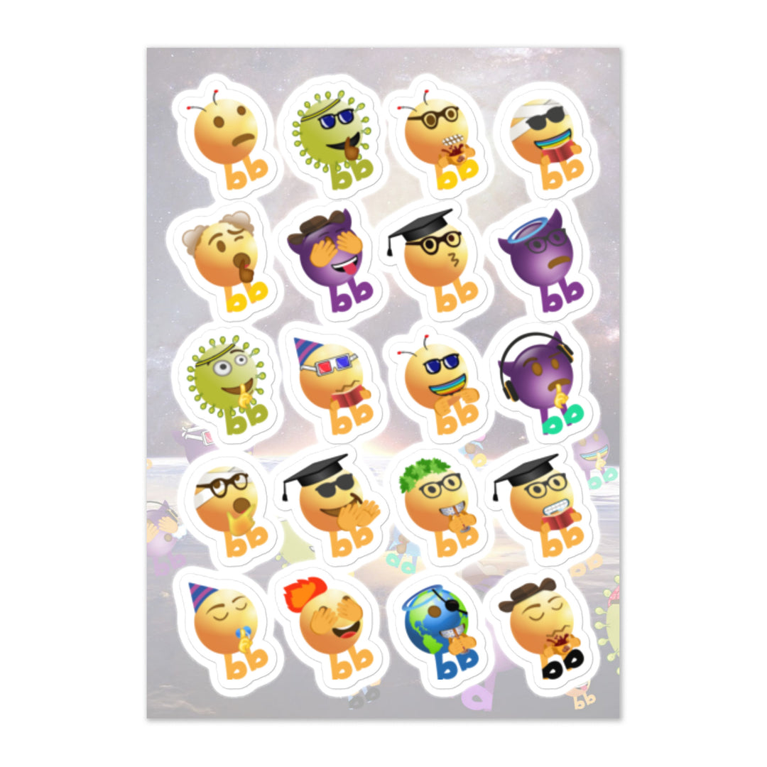 Megabb Buddy Stickers - Emojibb