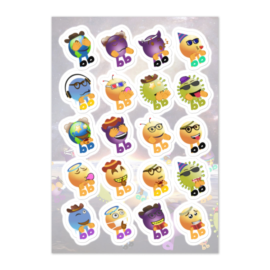 Megabb Buddy Stickers - Emojibb