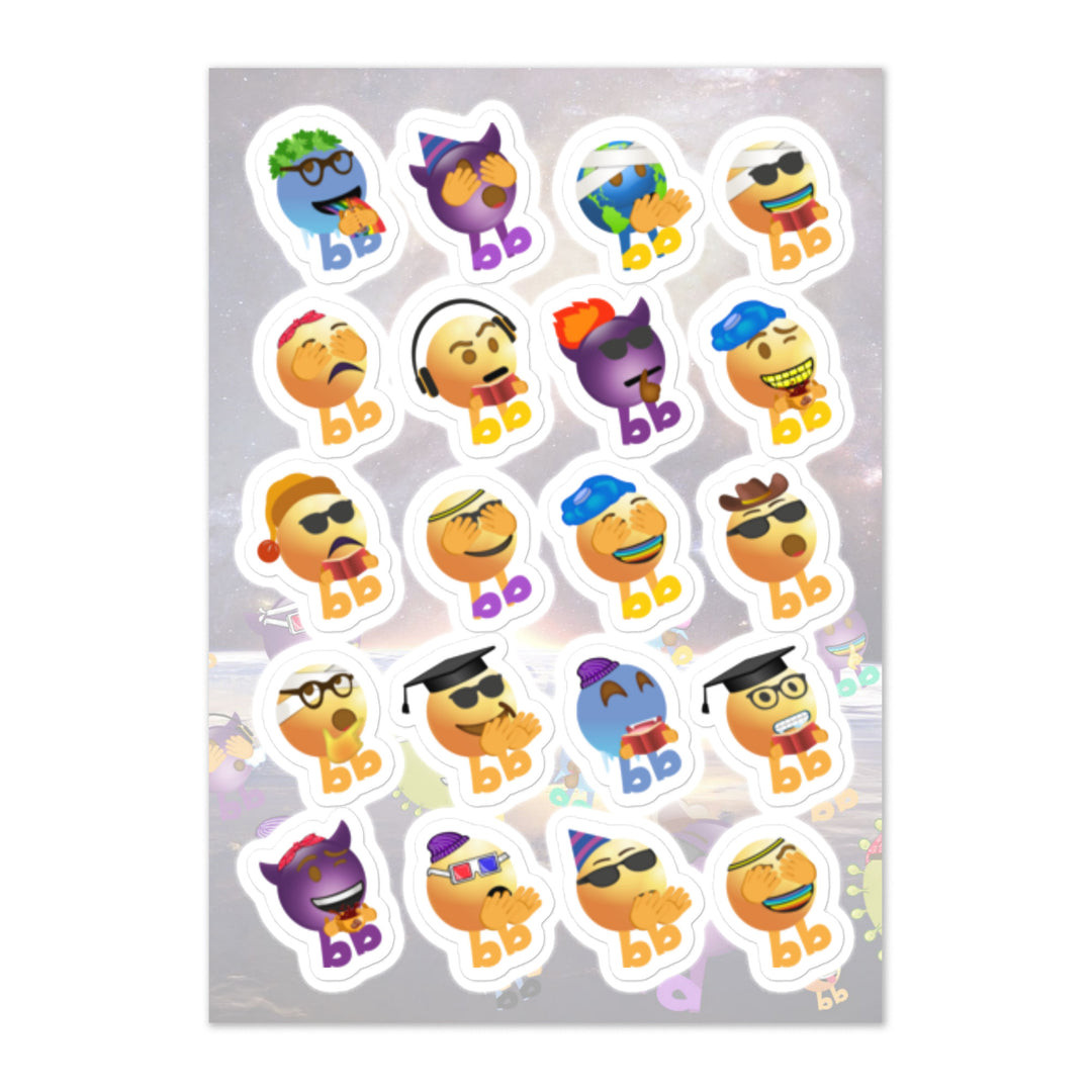 Megabb Buddy Stickers - Emojibb