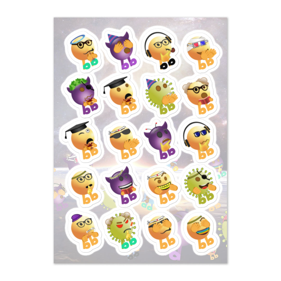 Megabb Buddy Stickers - Emojibb