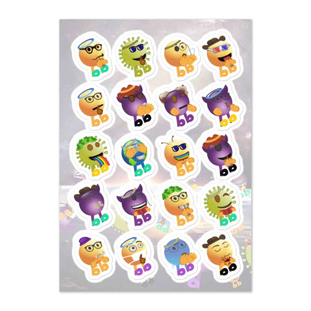 Megabb Buddy Stickers - Emojibb