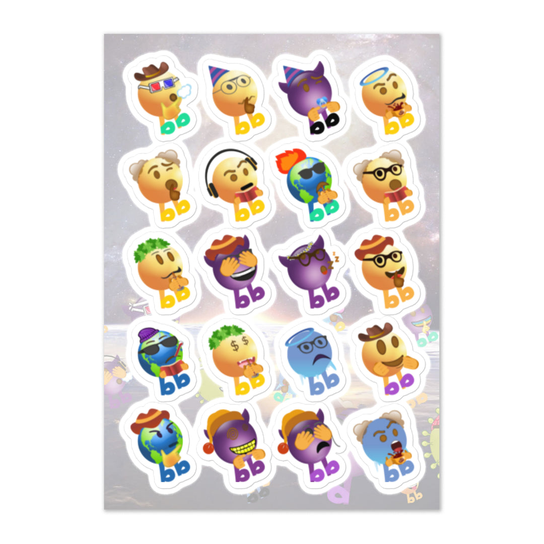 Megabb Buddy Stickers - Emojibb