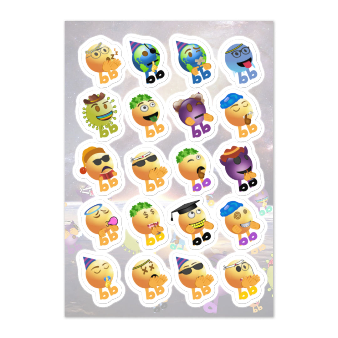 Megabb Buddy Stickers - Emojibb