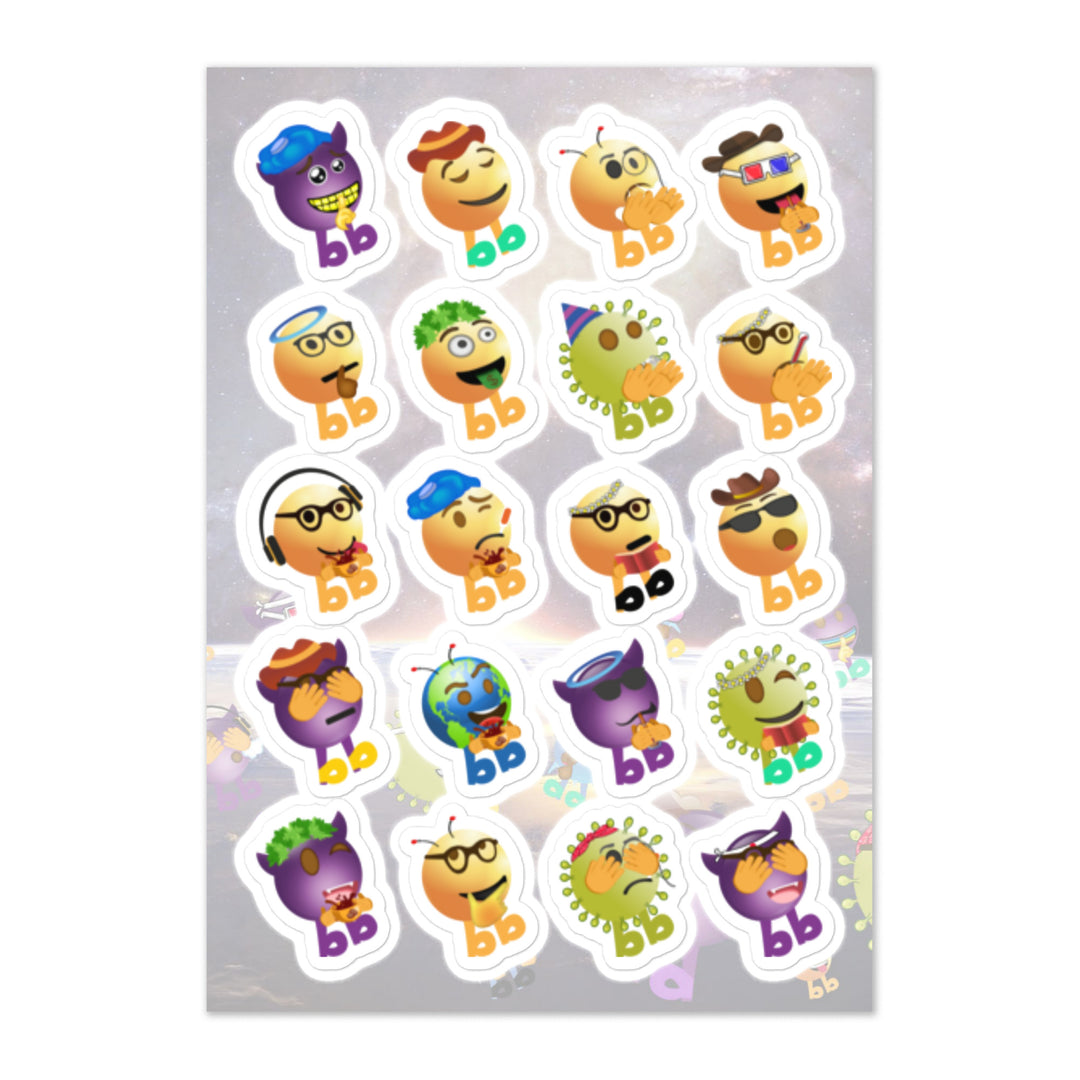 Megabb Buddy Stickers - Emojibb