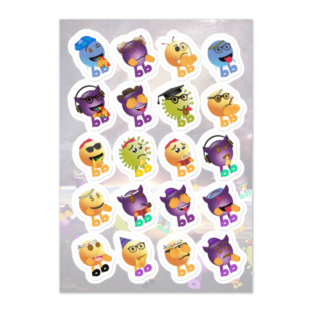 Megabb Buddy Stickers - Emojibb