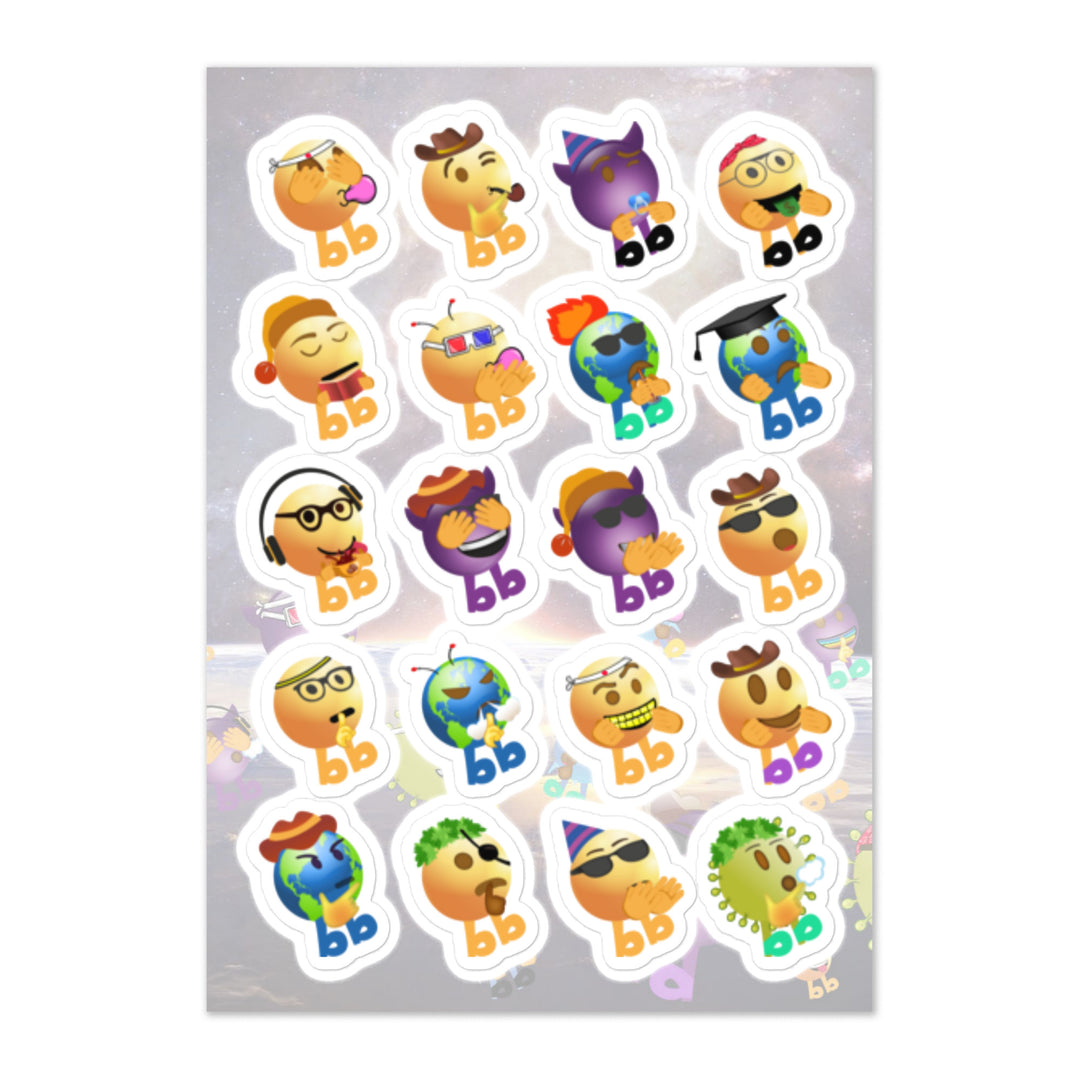 Megabb Buddy Stickers - Emojibb