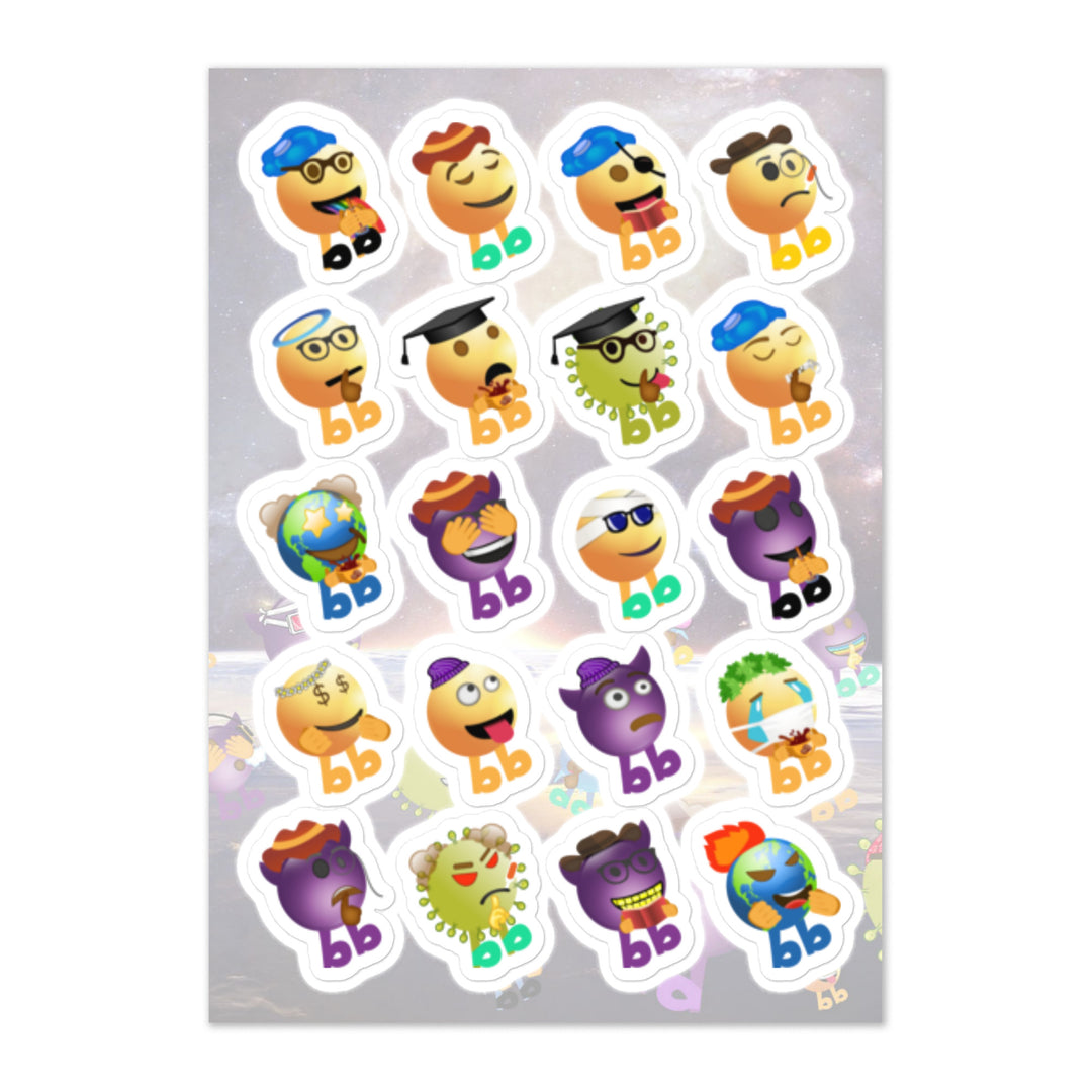Megabb Buddy Stickers - Emojibb