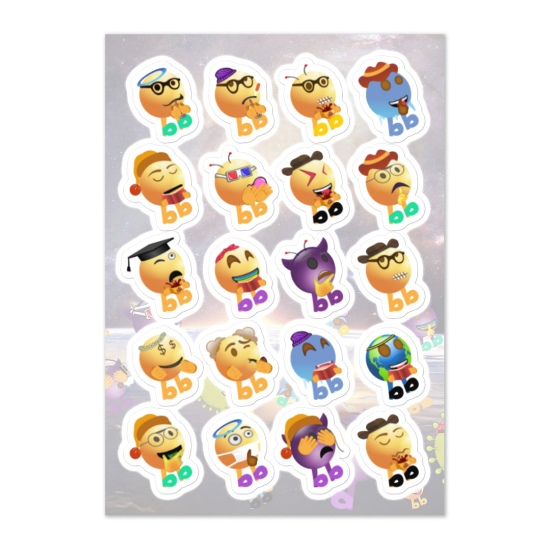 Megabb Buddy Stickers - Emojibb