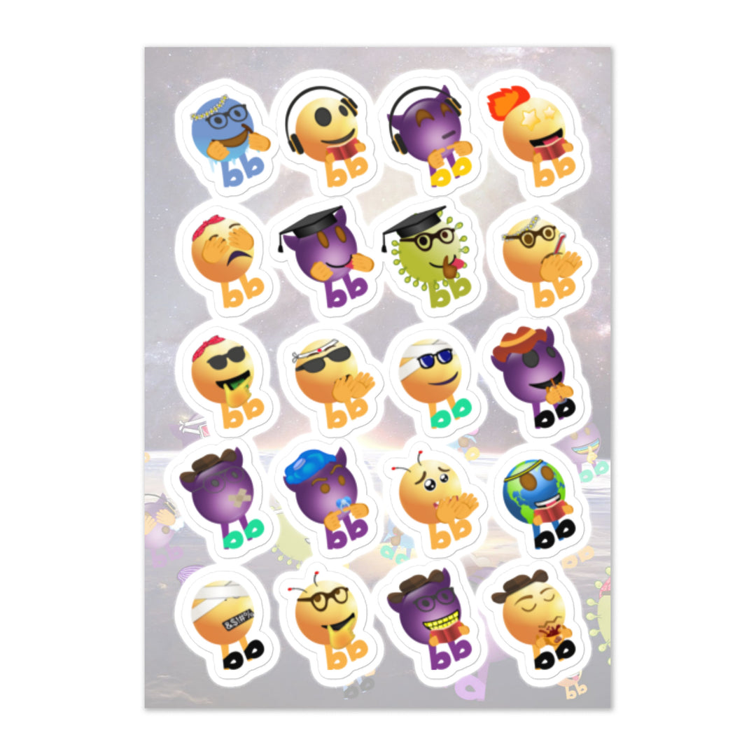 Megabb Buddy Stickers - Emojibb