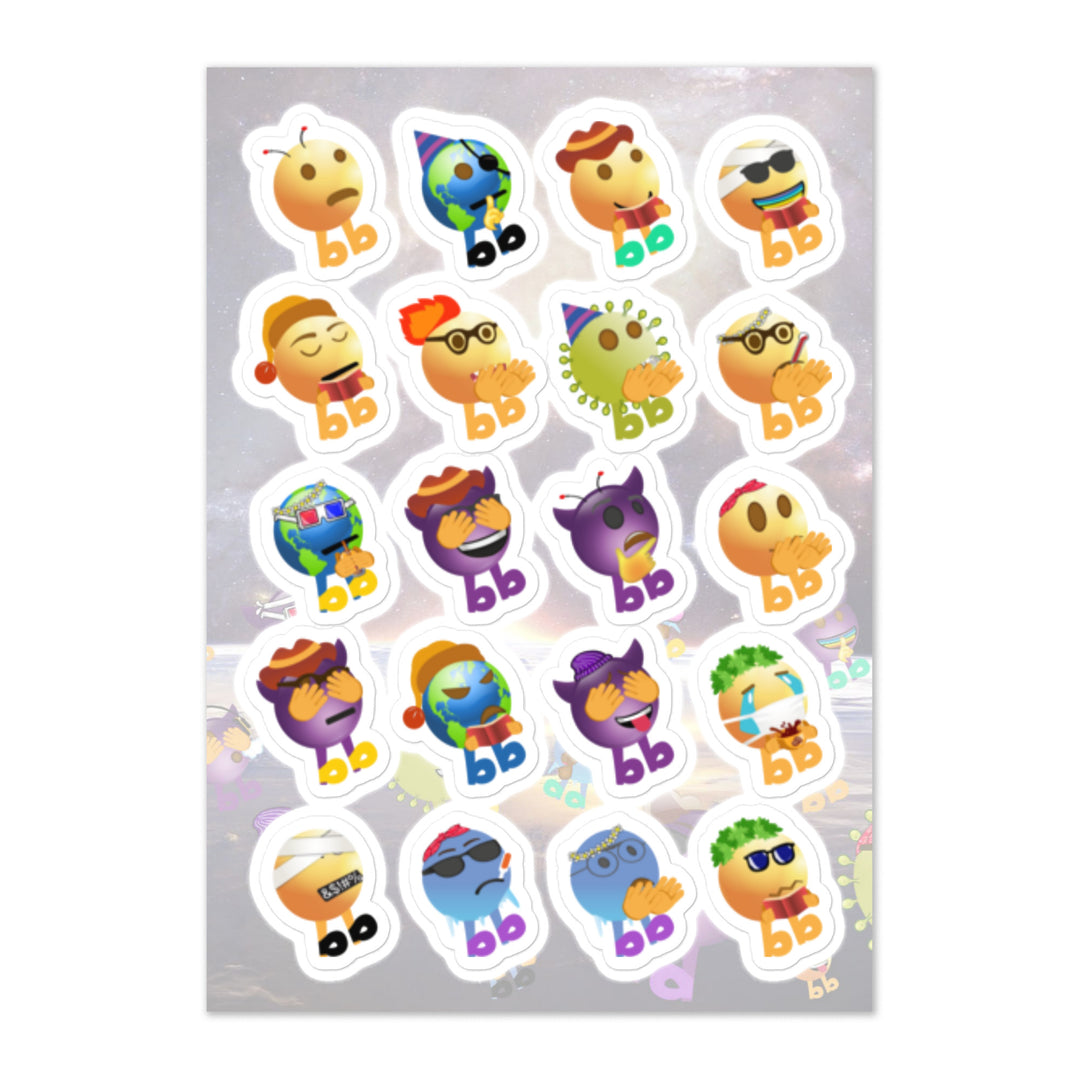 Megabb Buddy Stickers - Emojibb