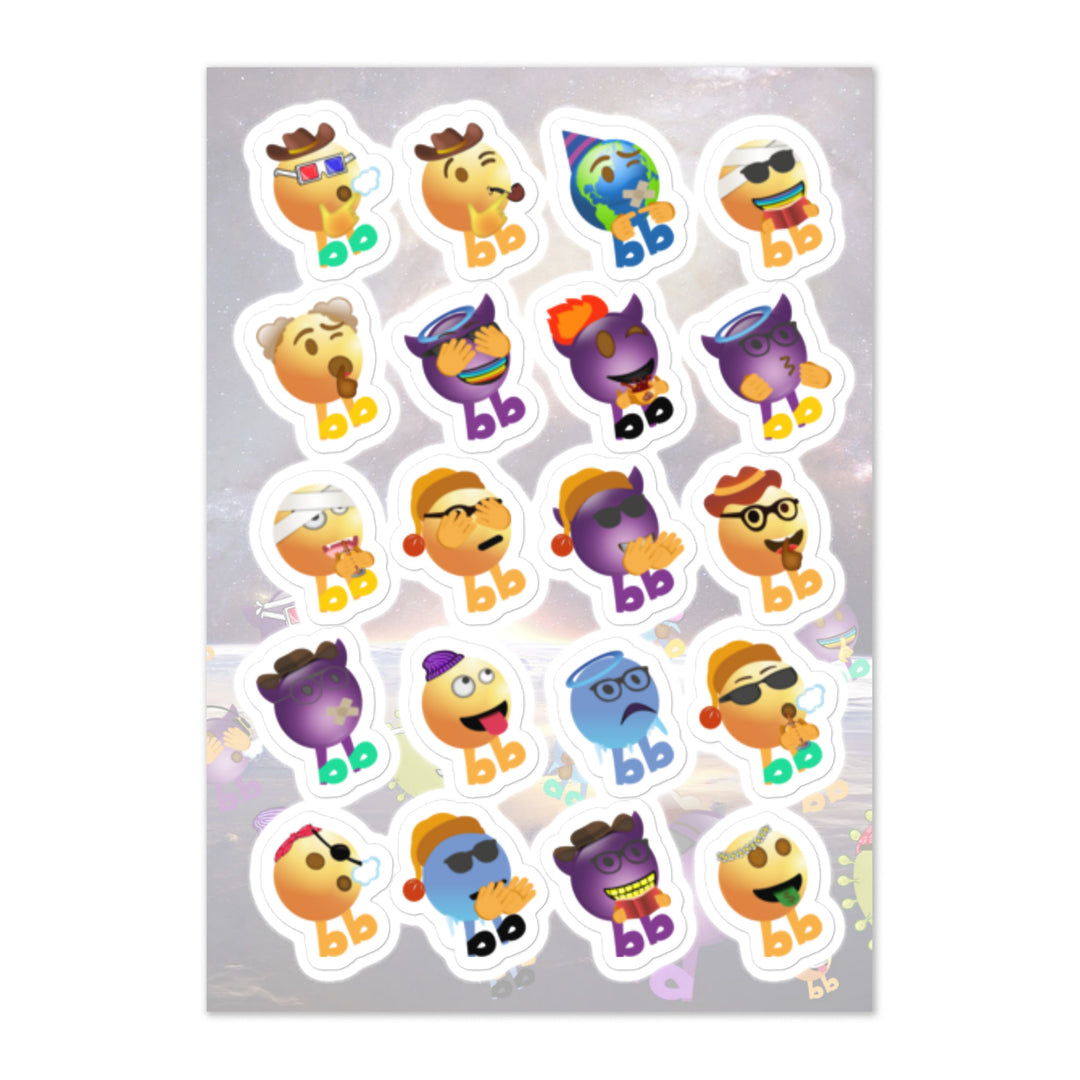 Megabb Buddy Stickers - Emojibb