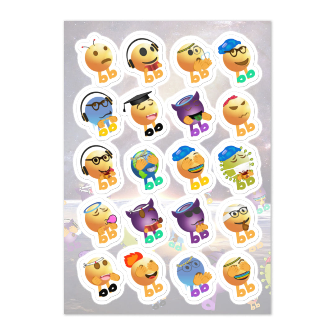 Megabb Buddy Stickers - Emojibb
