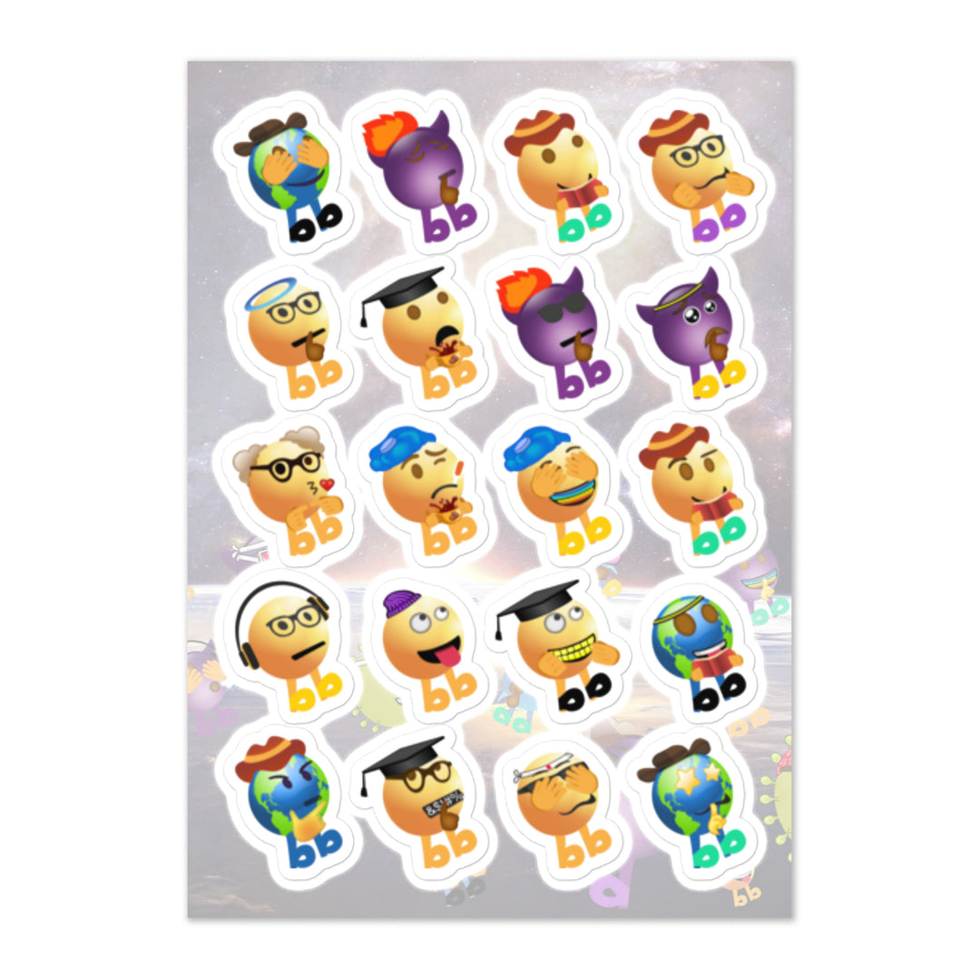 Megabb Buddy Stickers - Emojibb