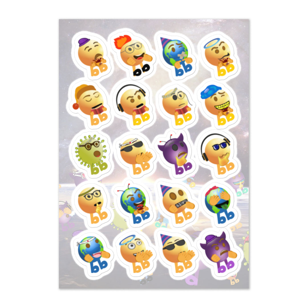 Megabb Buddy Stickers - Emojibb