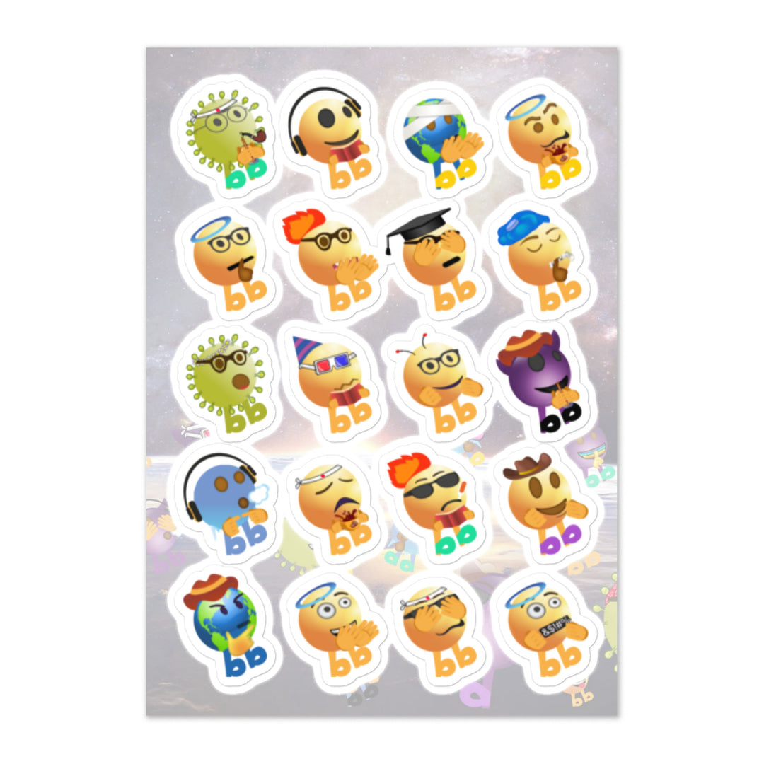 Megabb Buddy Stickers - Emojibb