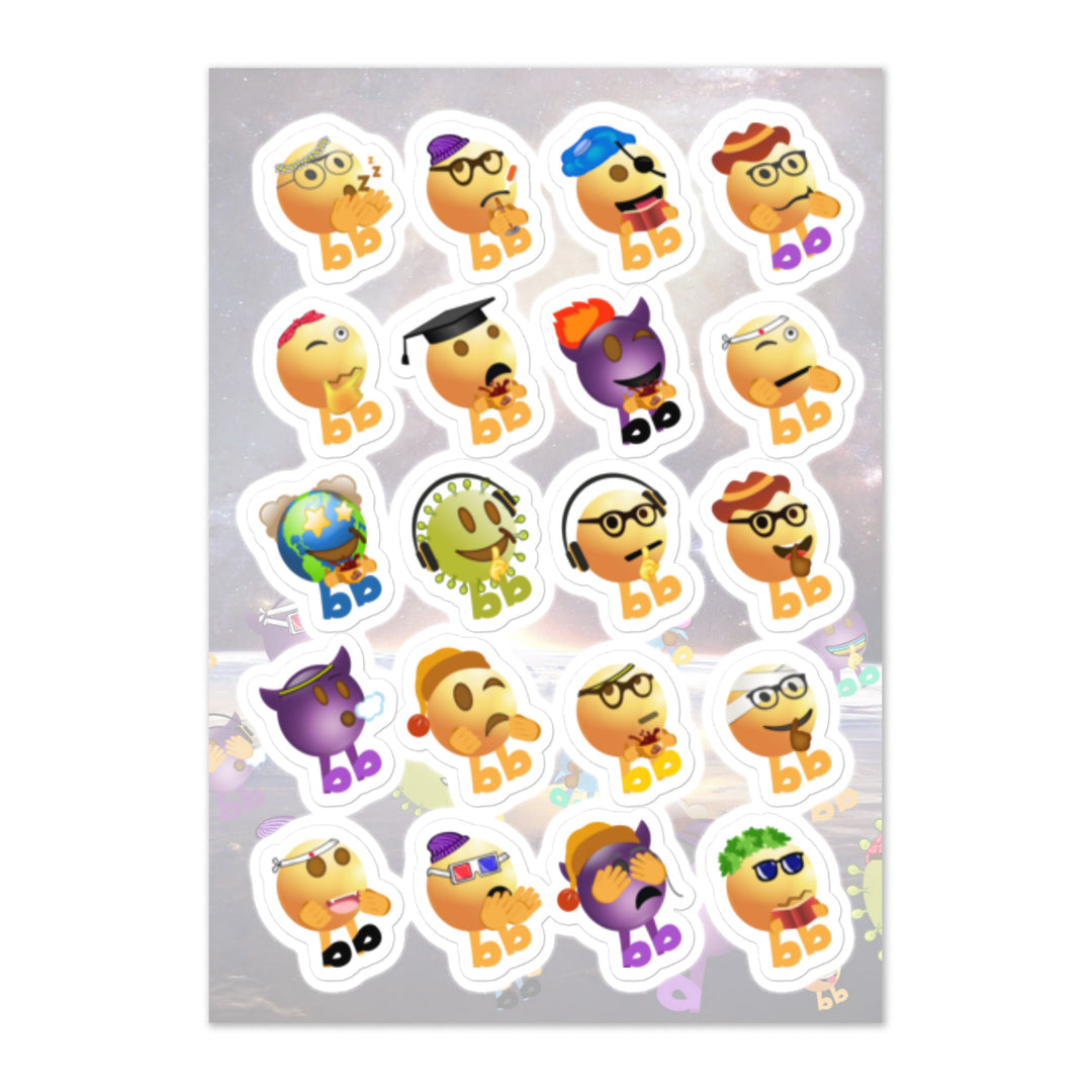 Megabb Buddy Stickers - Emojibb