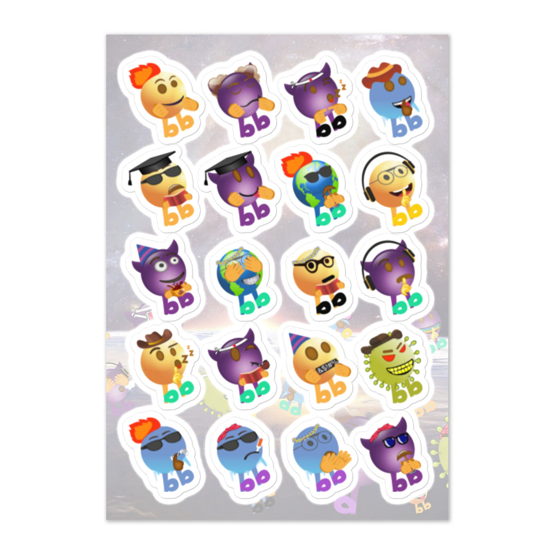 Megabb Buddy Stickers - Emojibb