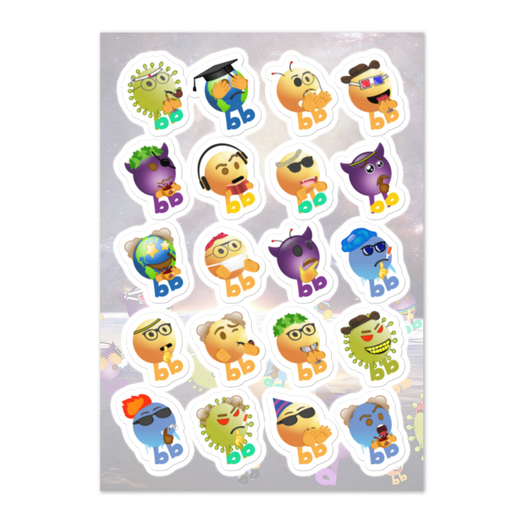 Megabb Buddy Stickers - Emojibb