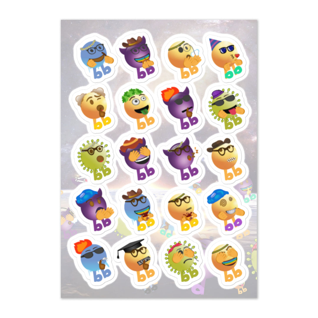 Megabb Buddy Stickers - Emojibb