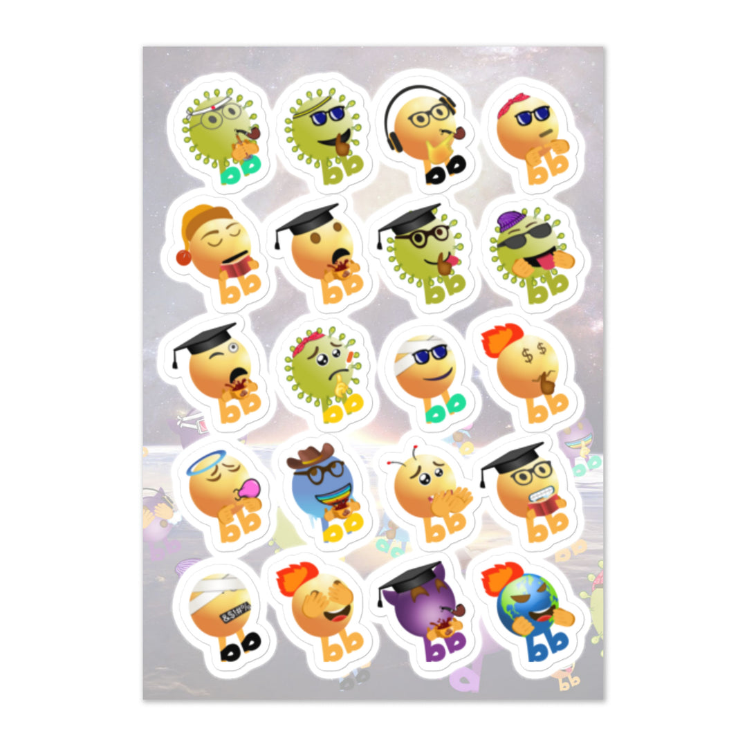 Megabb Buddy Stickers - Emojibb