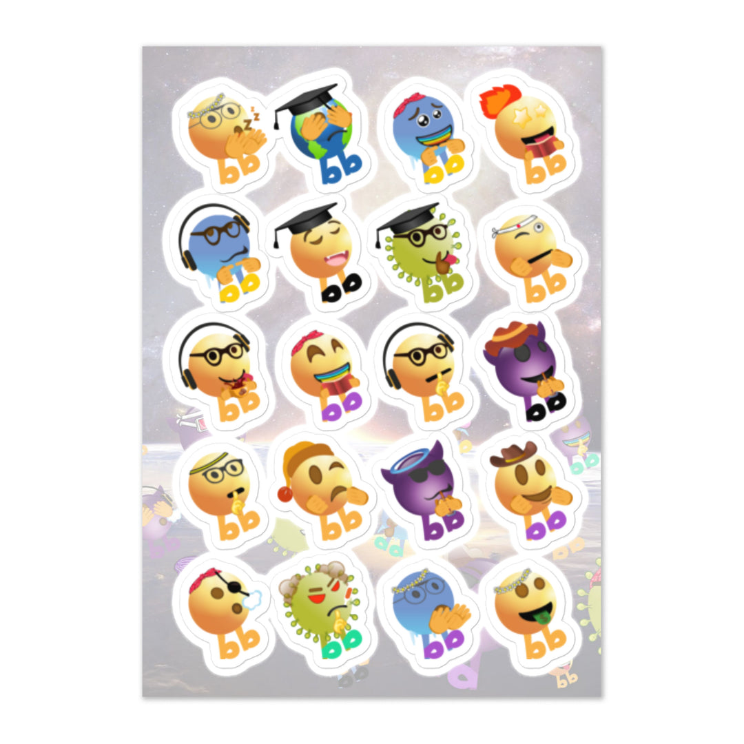 Megabb Buddy Stickers - Emojibb