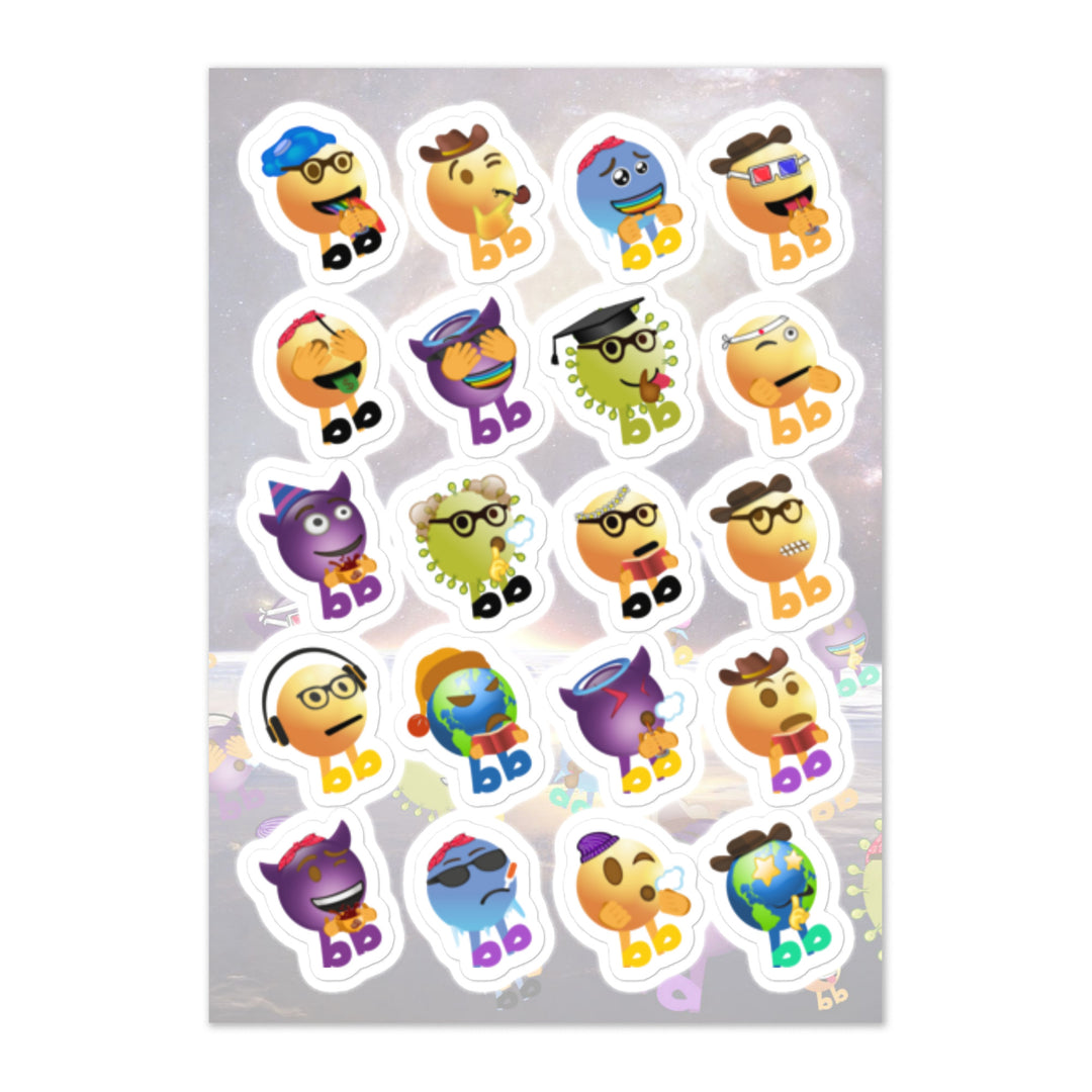 Megabb Buddy Stickers - Emojibb