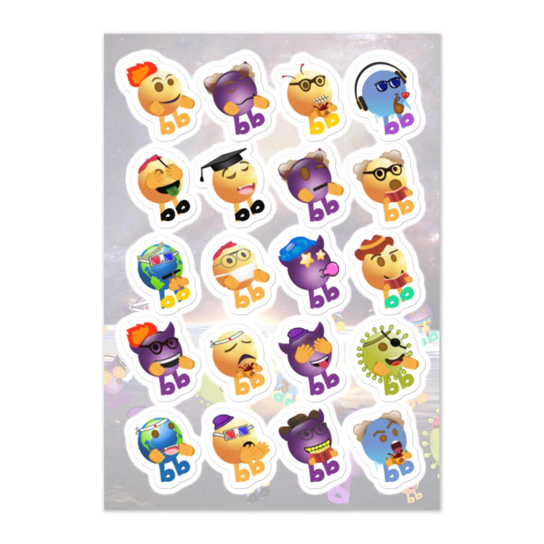 Megabb Buddy Stickers - Emojibb