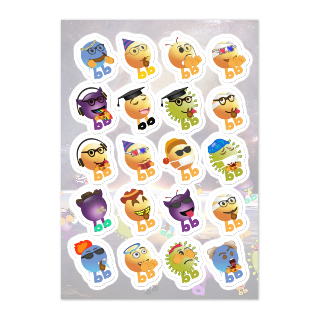 Megabb Buddy Stickers - Emojibb