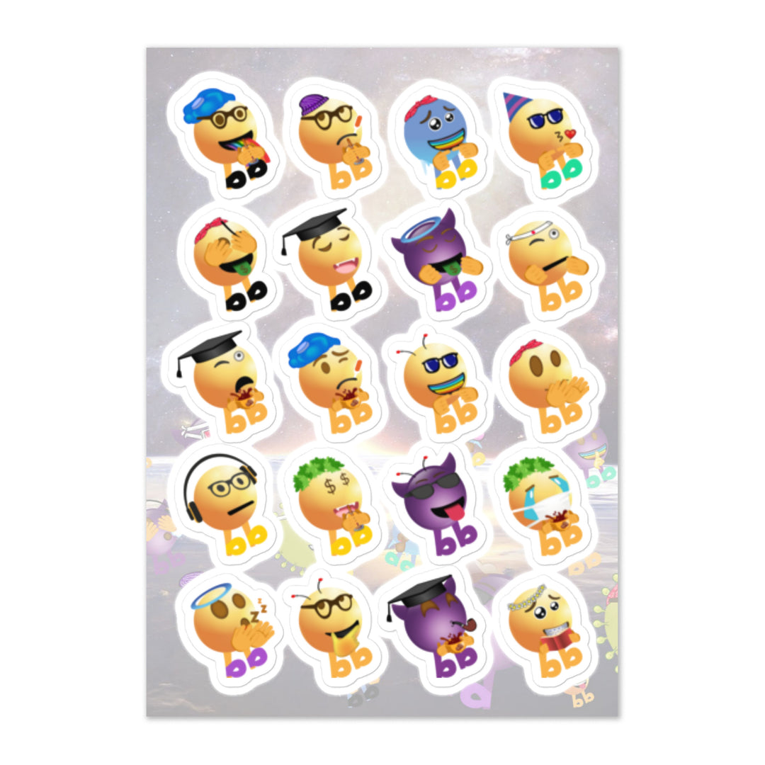 Megabb Buddy Stickers - Emojibb