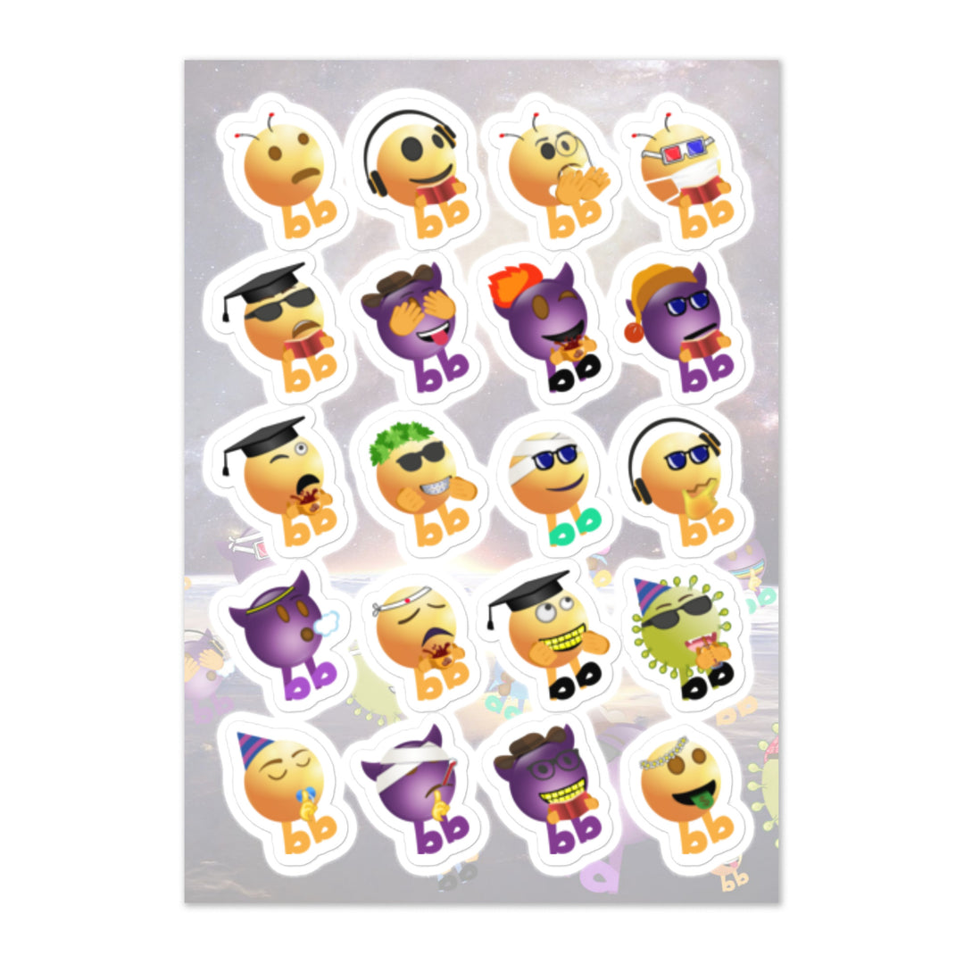 Megabb Buddy Stickers - Emojibb