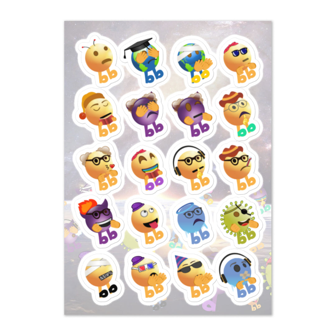 Megabb Buddy Stickers - Emojibb