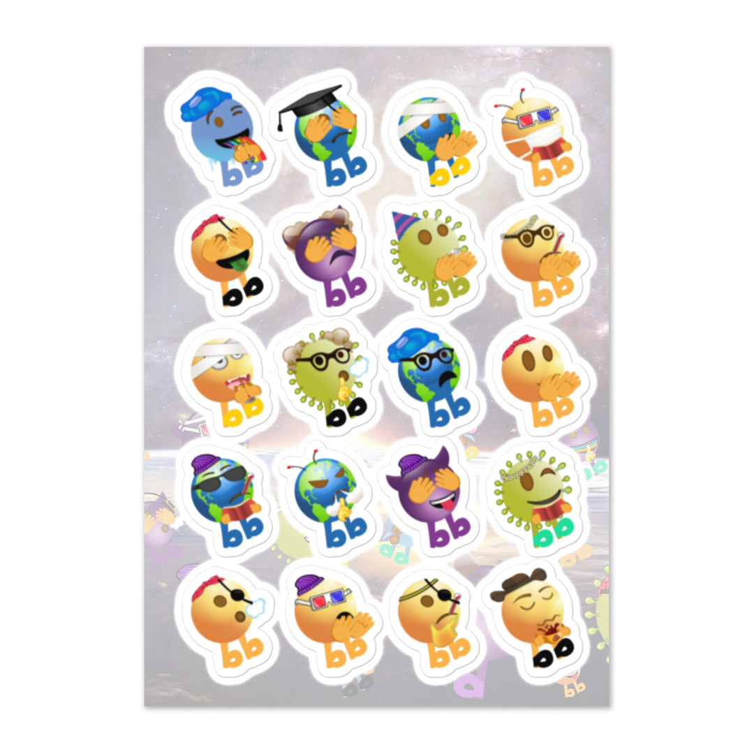 Megabb Buddy Stickers - Emojibb