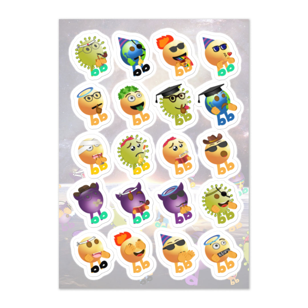 Megabb Buddy Stickers - Emojibb