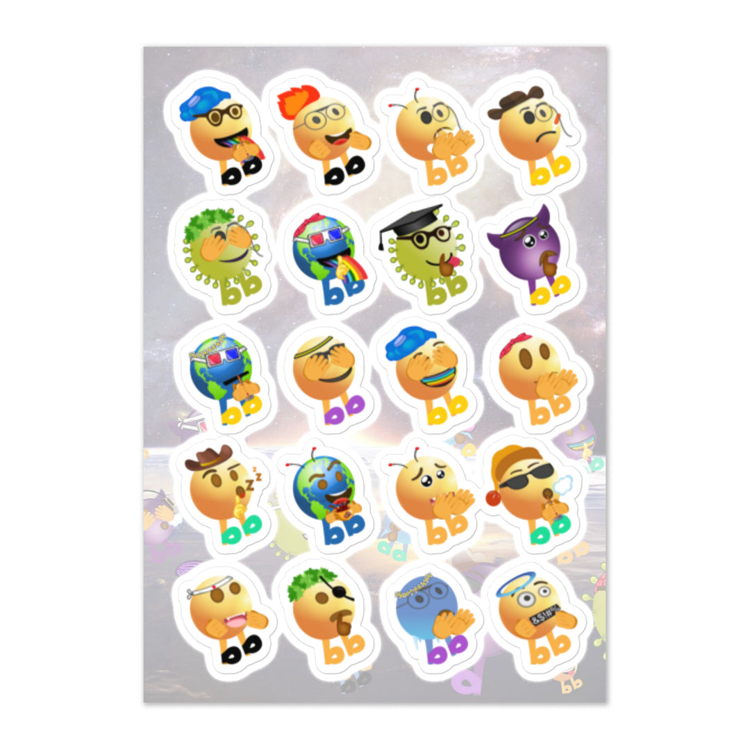 Megabb Buddy Stickers - Emojibb