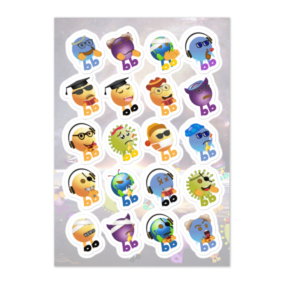 Megabb Buddy Stickers - Emojibb