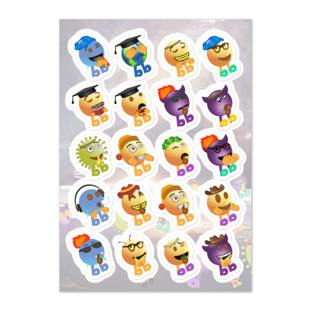 Megabb Buddy Stickers - Emojibb