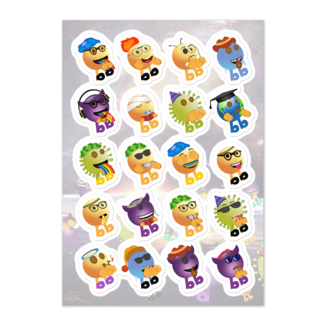 Megabb Buddy Stickers - Emojibb