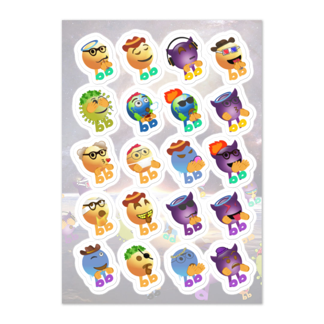 Megabb Buddy Stickers - Emojibb