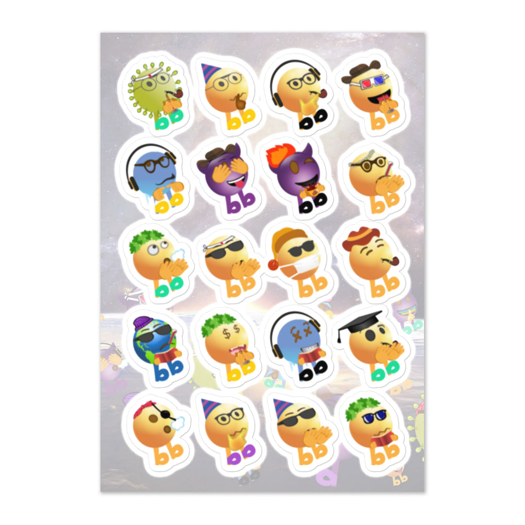 Megabb Buddy Stickers - Emojibb