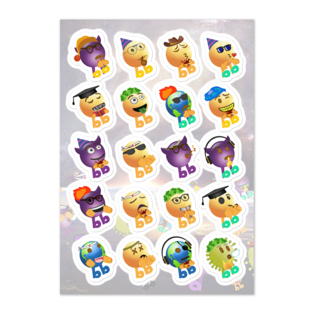 Megabb Buddy Stickers - Emojibb