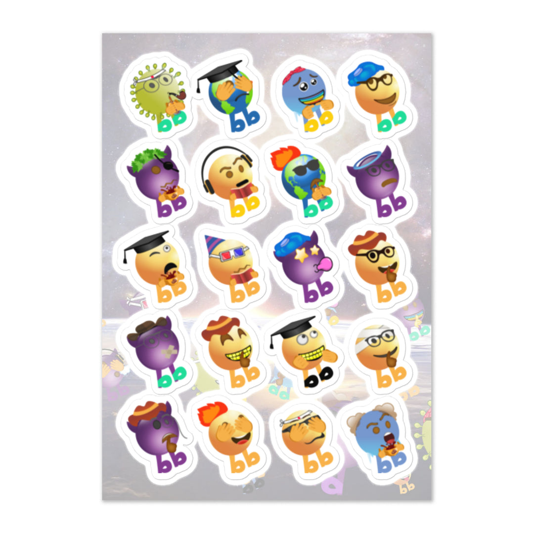 Megabb Buddy Stickers - Emojibb