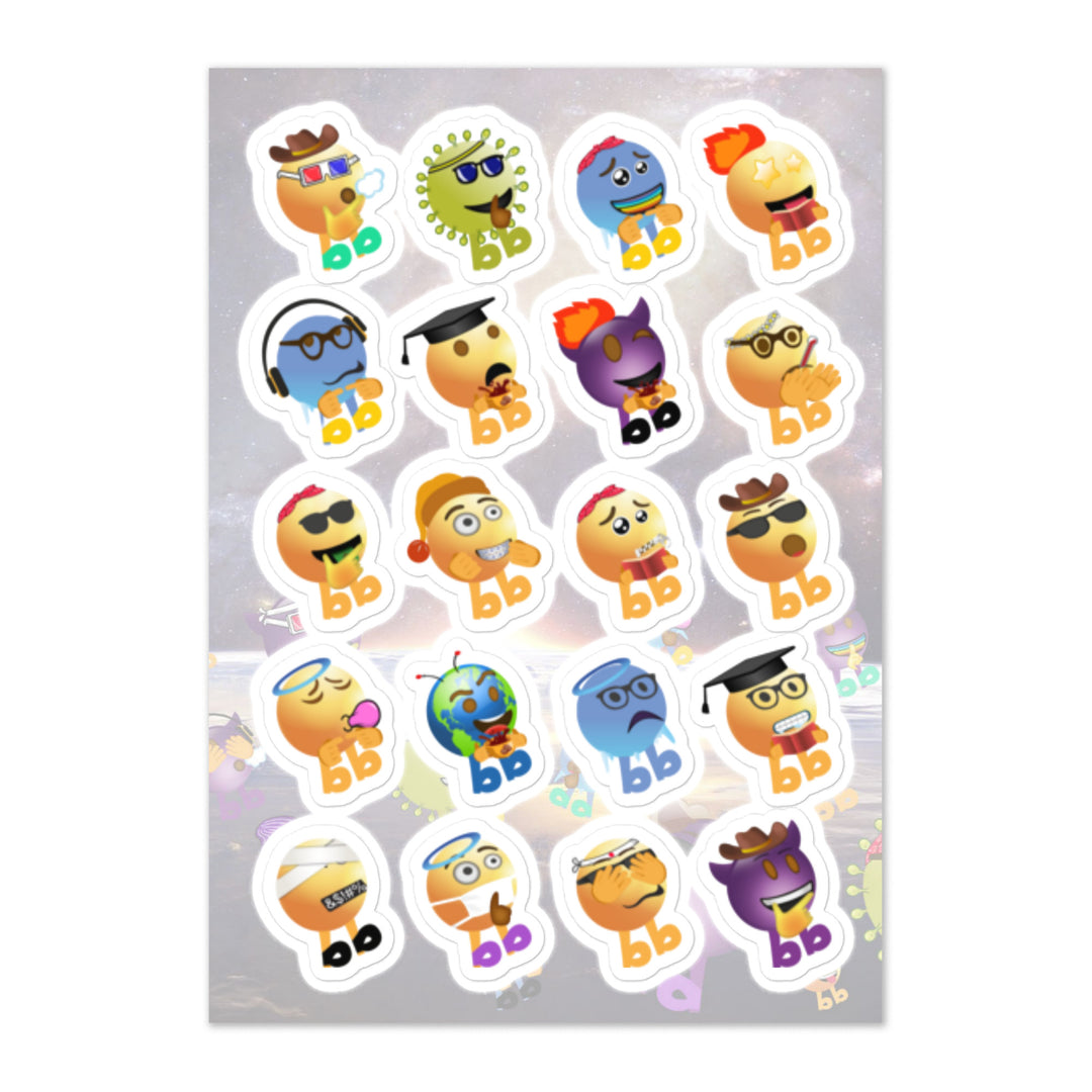 Megabb Buddy Stickers - Emojibb