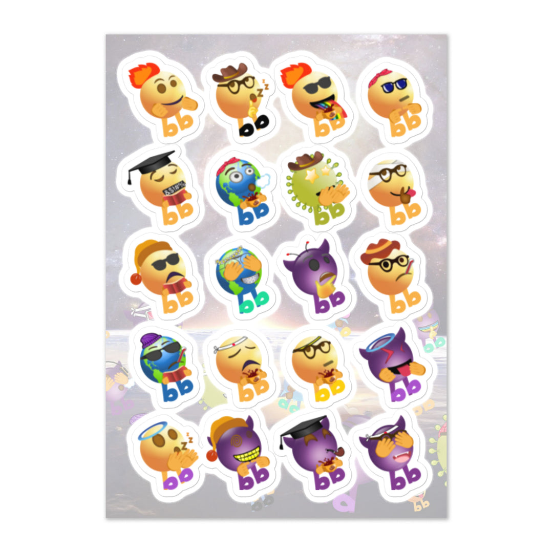 Megabb Buddy Stickers - Emojibb