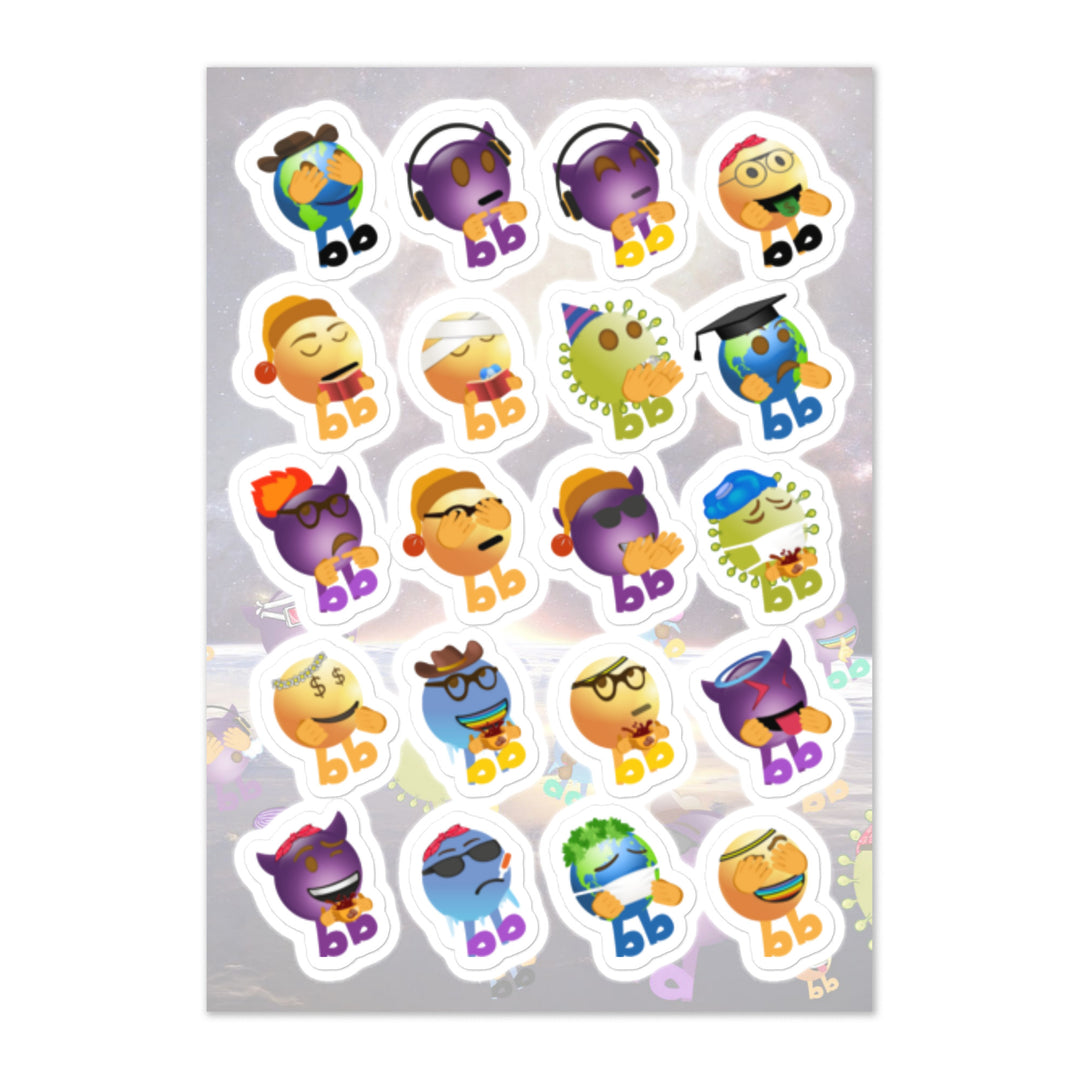 Megabb Buddy Stickers - Emojibb