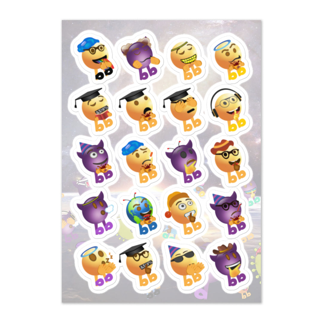 Megabb Buddy Stickers - Emojibb