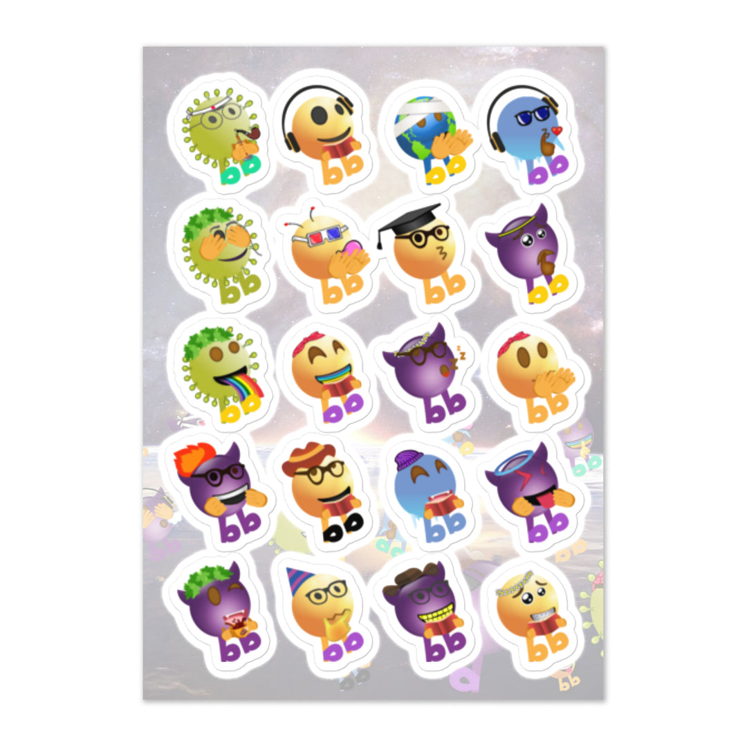 Megabb Buddy Stickers - Emojibb