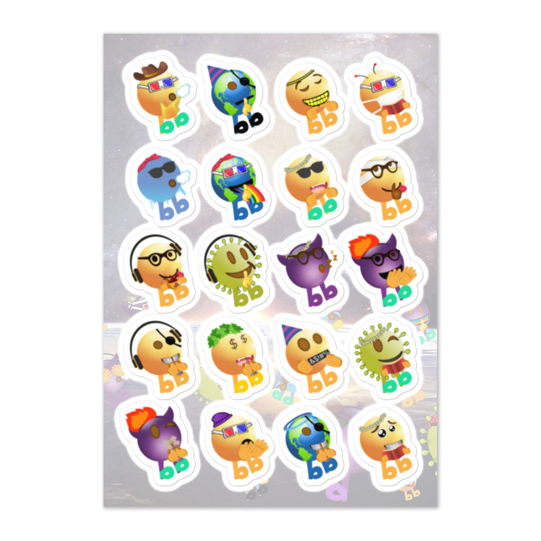 Megabb Buddy Stickers - Emojibb