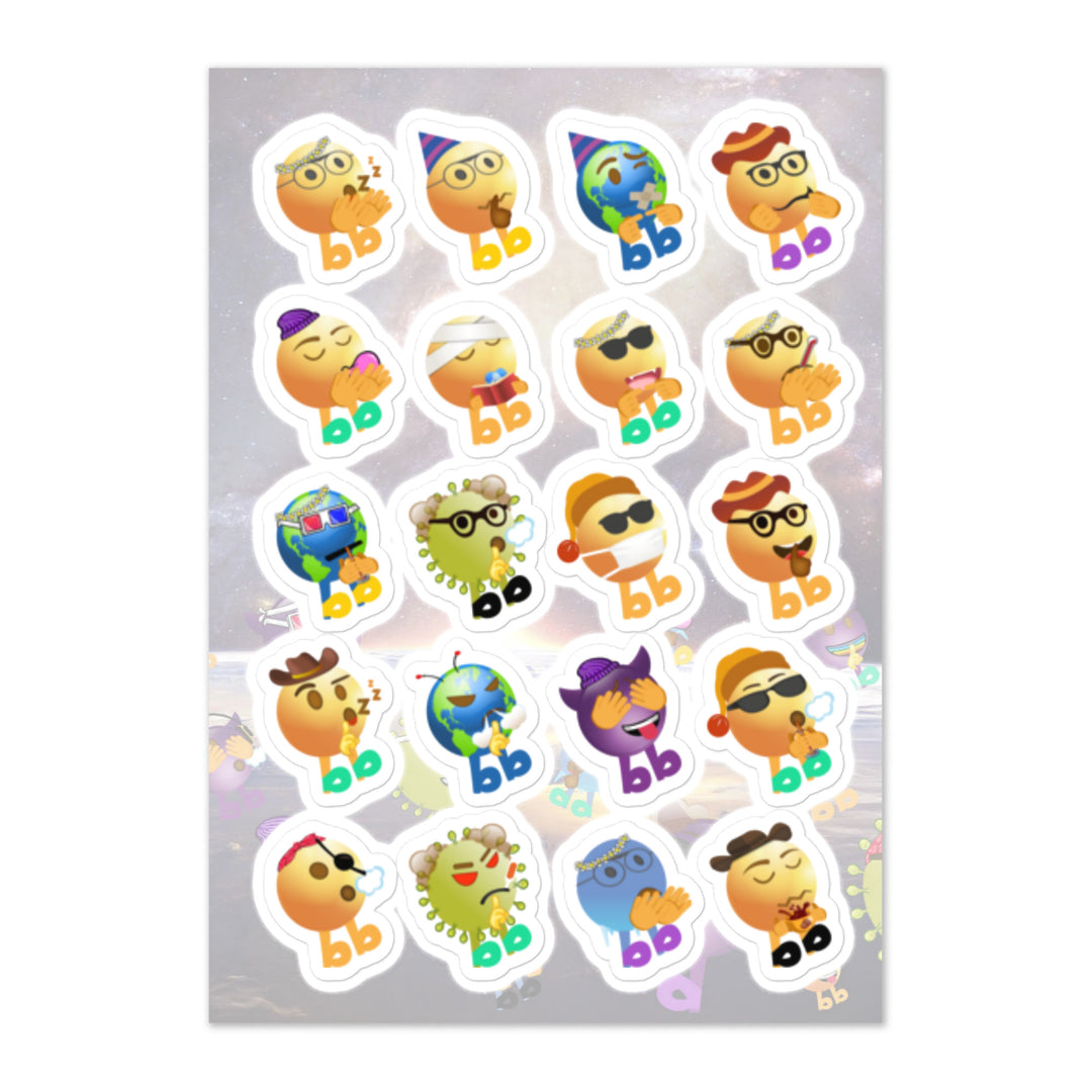 Megabb Buddy Stickers - Emojibb