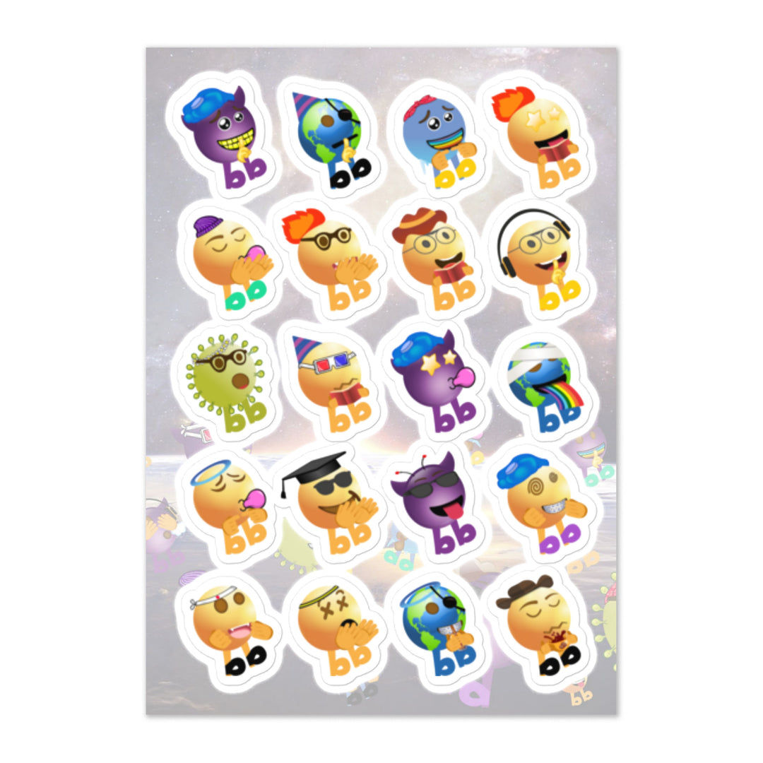 Megabb Buddy Stickers - Emojibb